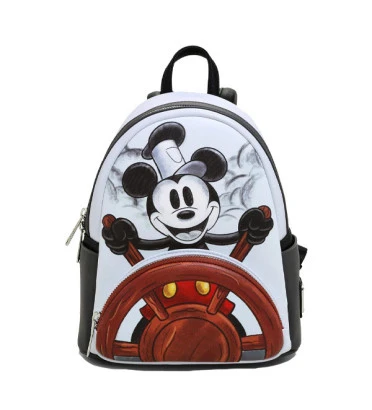 MINI SAC A DOS STEAMBOAT WILLIE / MICKEY MOUSE / LOUNGEFLY MINI SAC A DOS STEAMBOAT WILLIE / MICKEY MOUSE / LOUNGEFLY
