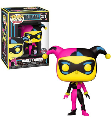 HARLEY QUINN BLACKLIGHT / BATMAN / FIGURINE FUNKO POP / EXCLUSIVE SPECIAL EDITION