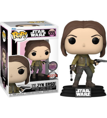 JYN ERSO POWER OF THE GALAXY / STAR WARS / FIGURINE FUNKO POP / EXCLUSIVE SPECIAL EDITION JYN ERSO POWER OF THE GALAXY / STAR WARS / FIGURINE FUNKO POP / EXCLUSIVE SPECIAL EDITION