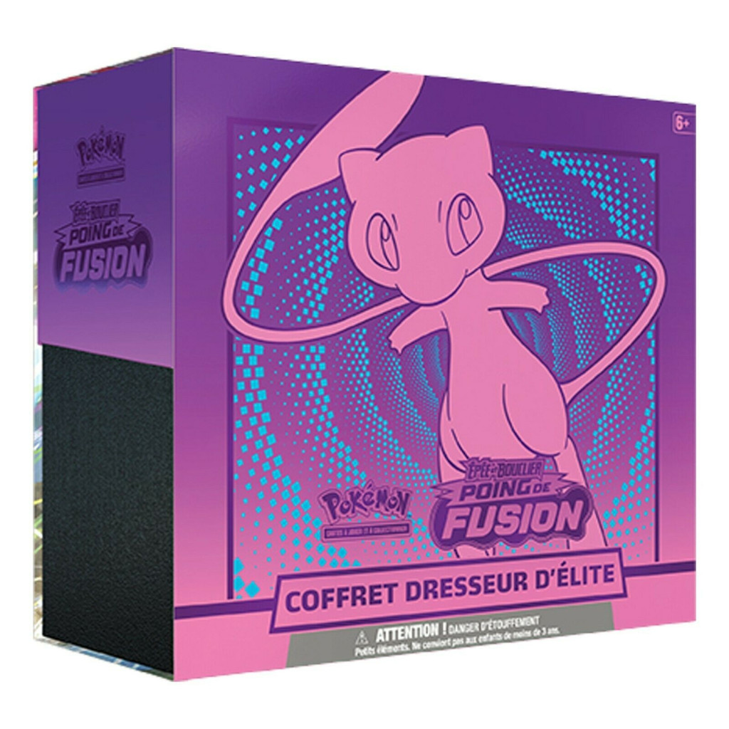 Coffret De 10 Cartes Pokémon Françaises - Myboost X Épée Et Bouclier 8, Poing De Fusion, Reverse Holo 020/264