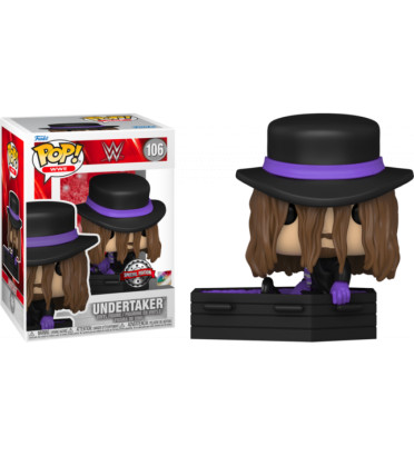 UNDERTAKER OUT OF COFFIN / WWE / FIGURINE FUNKO POP / EXCLUSIVE SPECIAL EDITION