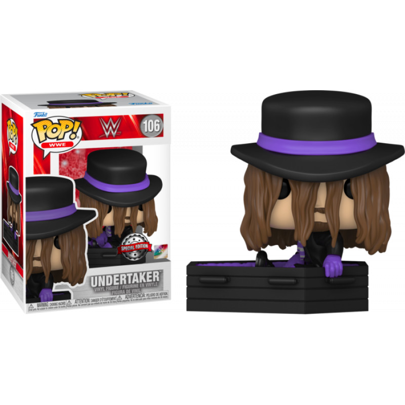 UNDERTAKER OUT OF COFFIN / WWE / FIGURINE FUNKO POP / EXCLUS