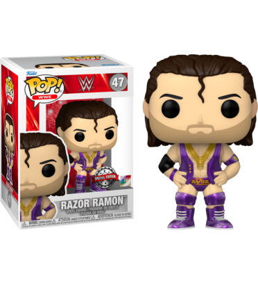 RAZOR RAMON METALLIC / WWE / FIGURINE FUNKO POP / EXCLUSIVE SPECIAL EDITION