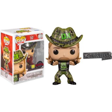 SHAWN MICHAELS IN D-GENERATION X / WWE / FIGURINE FUNKO POP / EXCLUSIVE SPECIAL EDITION