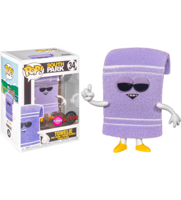 TOWELIE / SOUTH PARK / FIGURINE FUNKO POP / EXCLUSIVE SPECIAL EDITION / FLOCKED