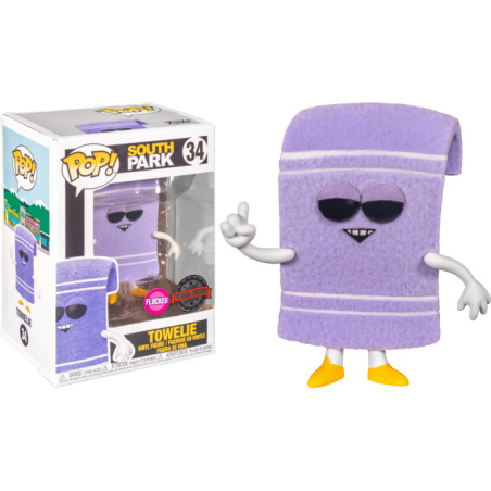 TOWELIE / SOUTH PARK / FIGURINE FUNKO POP / EXCLUSIVE SPECIAL EDITION / FLOCKED