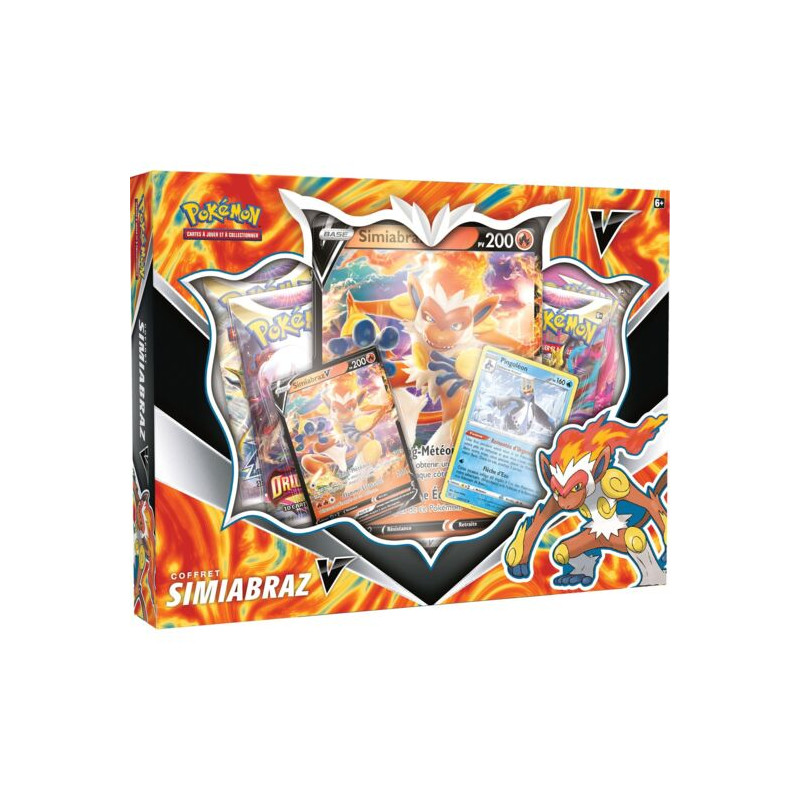 COFFRET SIMIABRAZ V DESTINEES RADIEUSES / CARTE POKEMON VF