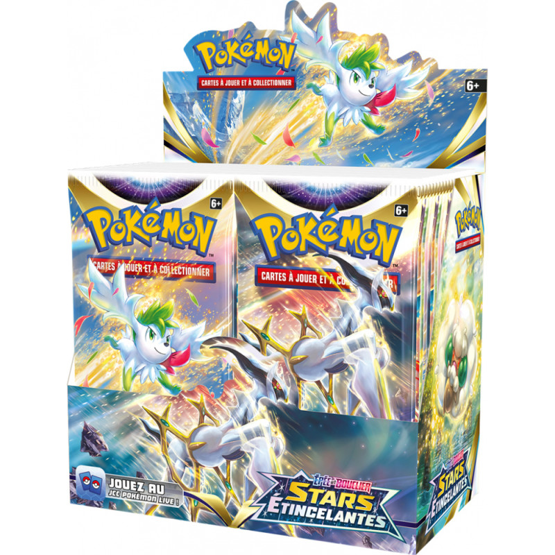 Display 36 Boosters Stars Etincelantes / Pokemon JCC