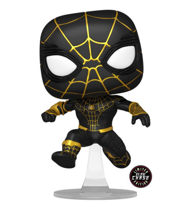 SPIDER-MAN BLACK SUIT / SPIDER-MAN NO WAY HOME / FIGURINE FUNKO POP / EXCLUSIVE AAA ANIME / CHASE