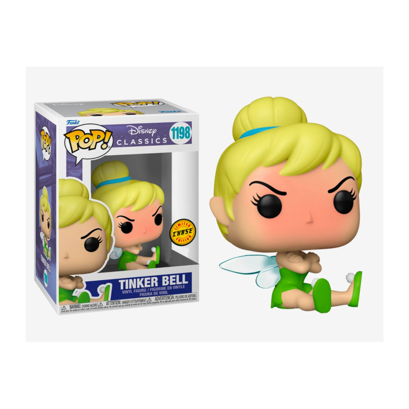 GRUMPY TINKER BELL / PETER PAN / FIGURINE FUNKO POP / EXCLUSIVE SPECIAL EDITION / CHASE