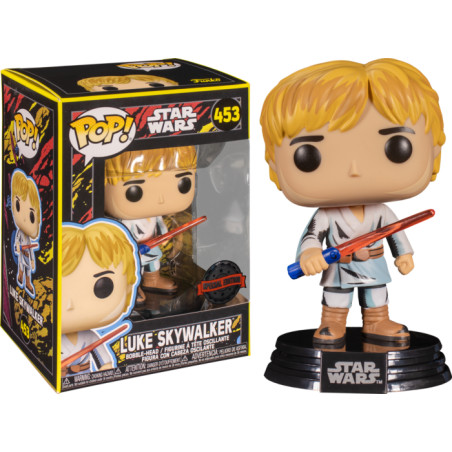 LUKE SKYWALKER RETRO SERIES / STAR WARS / FIGURINE FUNKO POP / EXCLUSIVE SPECIAL EDITION