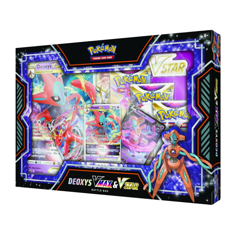 COFFRET DE COMBAT DEOXYS VMAX/VSTAR / CARTE POKEMON VF