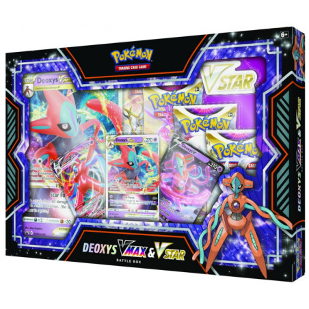 COFFRET DE COMBAT DEOXYS VMAX/VSTAR / CARTE POKEMON VF