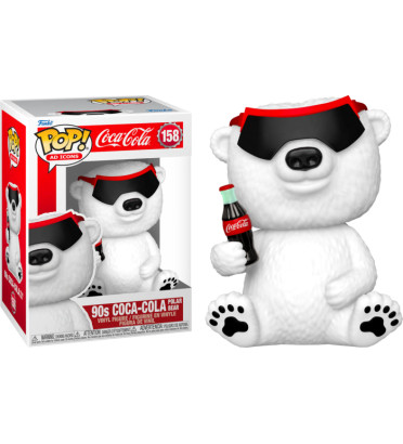 90S COCA COLA POLAR BEAR / COCA COLA / FIGURINE FUNKO POP