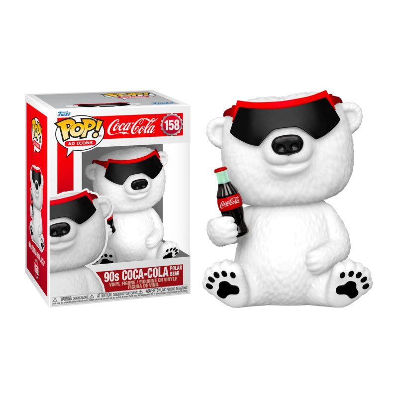 90S COCA COLA POLAR BEAR / COCA COLA / FIGURINE FUNKO POP