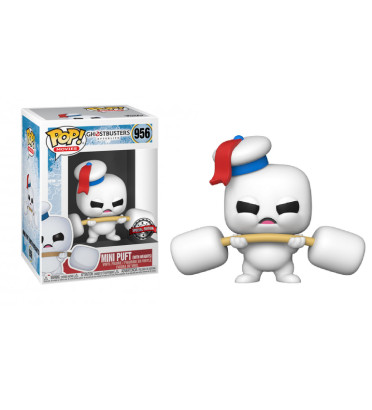 MINI PUFT WITH WEIGHTS / GHOSTBUSTERS AFTERLIFE / FIGURINE FUNKO POP / EXCLUSIVE SPECIAL EDITION