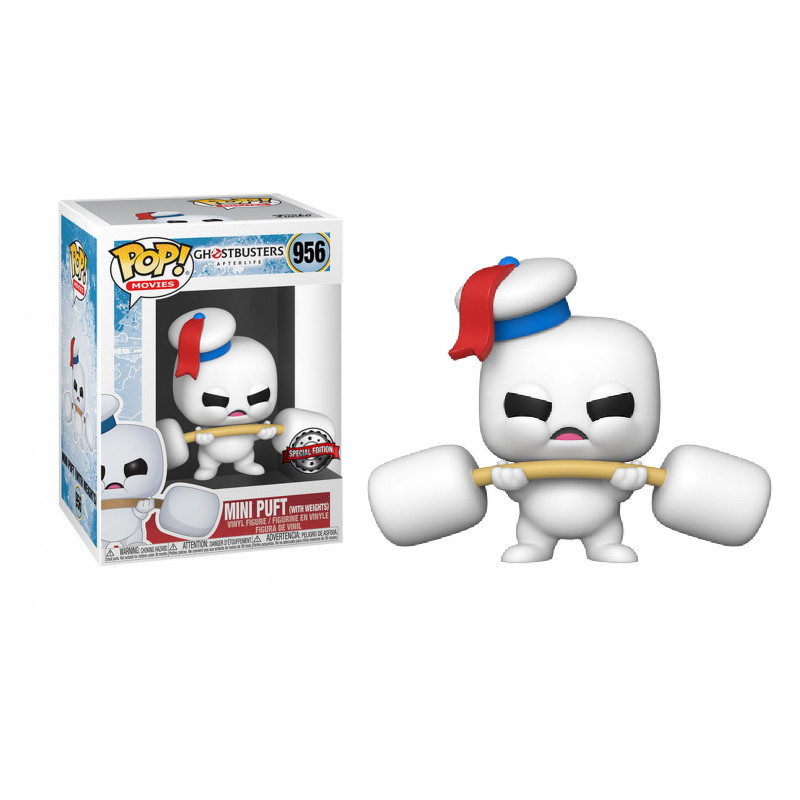 MINI PUFT WITH WEIGHTS / GHOSTBUSTERS AFTERLIFE / FIGURINE FUNKO POP / EXCLUSIVE SPECIAL EDITION