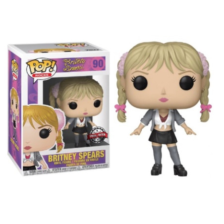 BRITNEY SPEARS BABY ONE MORE TIME / BRITNEY SPEARS / FIGURINE FUNKO POP / EXCLUSIVE SPECIAL EDITION