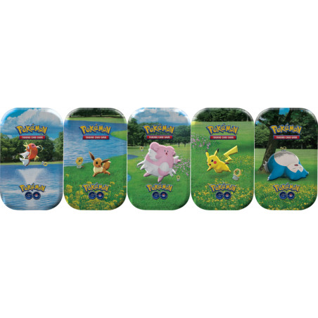 MINI TIN BOX POKEMON GO MODELE ALEATOIRE / CARTE POKEMON VF