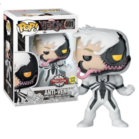 ANTI VENOM / VENOM / FIGURINE FUNKO POP / GITD