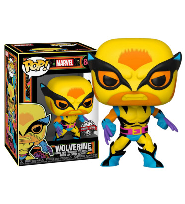 WOLVERINE / BLACKLIGHT / FIGURINE FUNKO POP / EXCLUSIVE SPECIAL EDITION