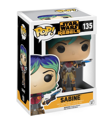 SABINE / STAR WARS REBELS / FIGURINE FUNKO POP SABINE / STAR WARS REBELS / FIGURINE FUNKO POP