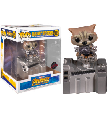 GUARDIANS SHIP ROCKET / AVENGERS INFINITY WARS / FIGURINE FUNKO POP / EXCLUSIVE SPECIAL EDITION