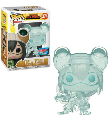 TSUYU ASUI TRANSLUCIDE / MY HERO ACADEMIA / FIGURINE FUNKO POP / EXCLUSIVE NYCC 2021 TSUYU ASUI TRANSLUCIDE / MY HERO ACADEMIA / FIGURINE FUNKO POP / EXCLUSIVE NYCC 2021