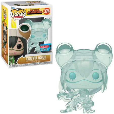 TSUYU ASUI TRANSLUCIDE / MY HERO ACADEMIA / FIGURINE FUNKO POP / EXCLUSIVE NYCC 2021