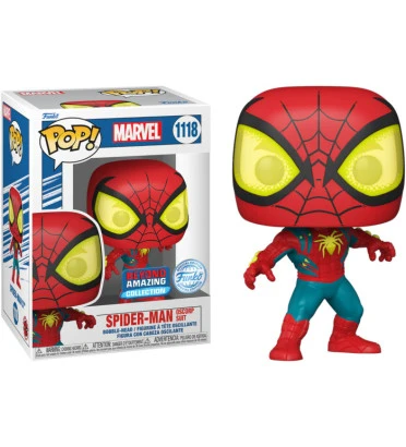 SPIDER-MAN OSCORP SUIT / MARVEL / FIGURINE FUNKO POP / EXCLUSIVE SPECIAL EDITION
