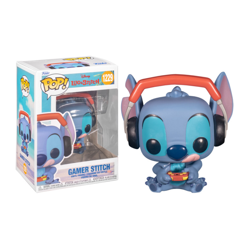 GAMER STITCH / LILO ET STITCH / FIGURINE FUNKO POP / EXCLUSIVE SPECIAL EDITION