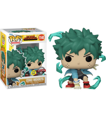 DEKU WITH GLOVES / MY HERO ACADEMIA / FIGURINE FUNKO POP / EXCLUSIVE SPECIAL EDITION / GITD