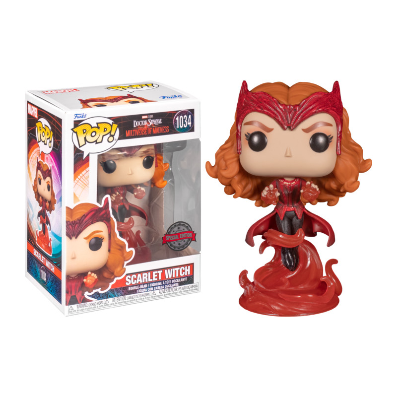 SCARLETT WITCH / DOCTOR STRANGE MULTIVERSE OF MADNESS / FIGURINE FUNKO POP / EXCLUSIVE SPECIAL EDITION