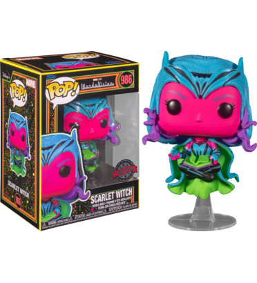SCARLETT WITCH / BLACKLIGHT / FIGURINE FUNKO POP / EXCLUSIVE SPECIAL EDITION SCARLETT WITCH / BLACKLIGHT / FIGURINE FUNKO POP / EXCLUSIVE SPECIAL EDITION