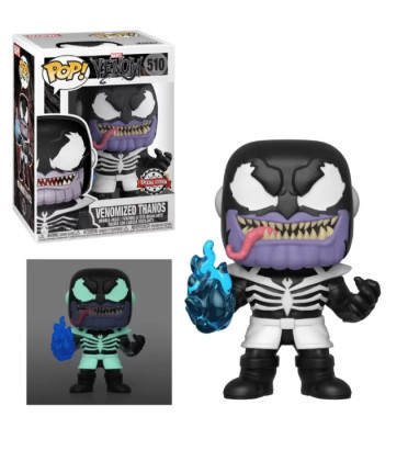 VENOMIZED THANOS / VENOM / FIGURINE FUNKO POP / EXCLUSIVE SPECIAL EDITION / GITD