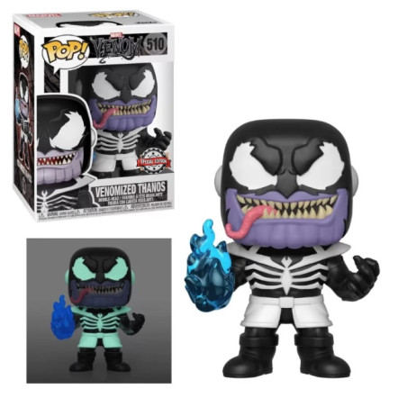 VENOMIZED THANOS / VENOM / FIGURINE FUNKO POP / EXCLUSIVE SPECIAL EDITION / GITD