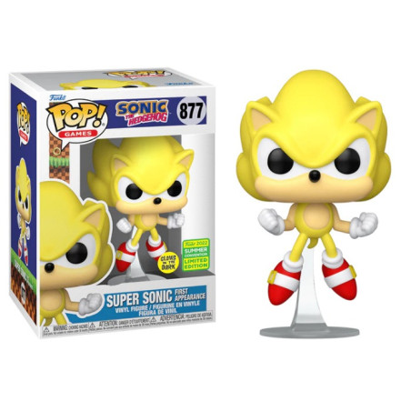SUPER SONIC FIRST APPEARANCE / SONIC / FIGURINE FUNKO POP / EXCLUSIVE SDCC 2022