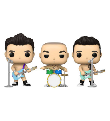 3 PACK MARK HOPPUS TRAVIS BARKER TOM DELONGE / BLINK 182 / FIGURINE FUNKO POP