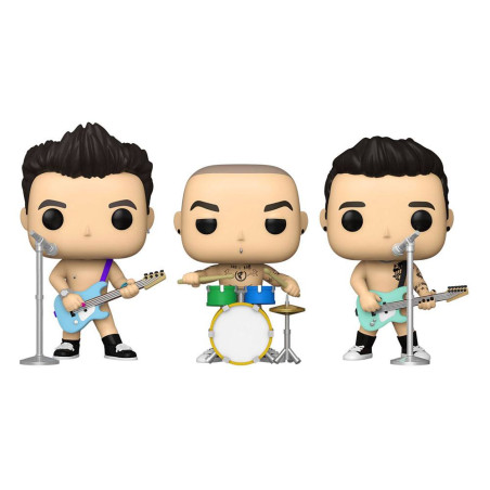 3 PACK MARK HOPPUS TRAVIS BARKER TOM DELONGE / BLINK 182 / FIGURINE FUNKO POP