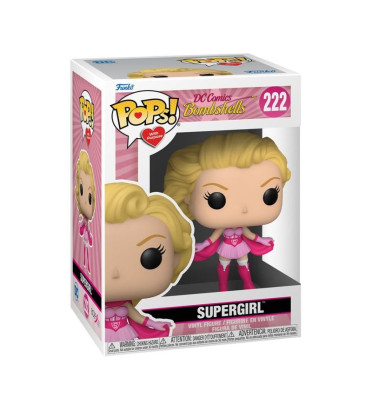 SUPERGIRL OCTOBRE ROSE / BOMBSHELL / FIGURINE FUNKO POP