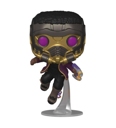 TCHALLA STAR LORD METALLIC / MARVEL WHAT IF / FIGURINE FUNKO POP