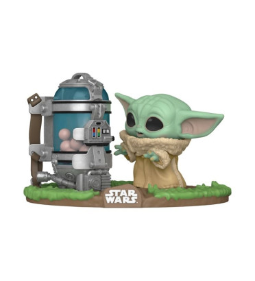 THE CHILD (BEBE YODA) WITH EGG CANISTER / STAR WARS THE MANDALORIAN / FIGURINE FUNKO POP
