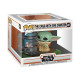 THE CHILD (BEBE YODA) WITH EGG CANISTER / STAR WARS THE MANDALORIAN / FIGURINE FUNKO POP
