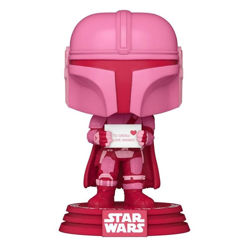 THE MANDALORIAN SAINT VALENTIN / STAR WARS / FIGURINE FUNKO POP