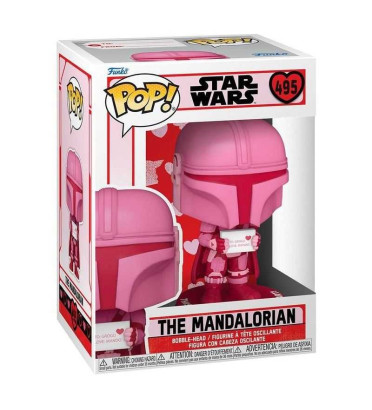 THE MANDALORIAN SAINT VALENTIN / STAR WARS / FIGURINE FUNKO POP