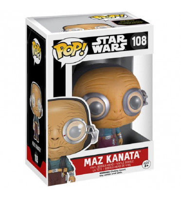 MAZ KANATA / STAR WARS / FIGURINE FUNKO POP