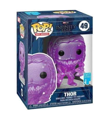 THOR ARTIST SERIES WITH POP PROTECTOR / INFINITY SAGA / FIGURINE FUNKO POP THOR ARTIST SERIES WITH POP PROTECTOR / INFINITY SAGA / FIGURINE FUNKO POP