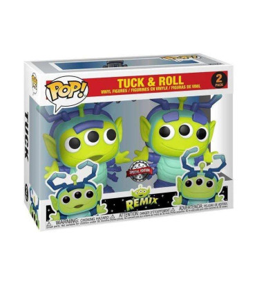2 PACK TUCK AND ROLL / ALIEN REMIX / FIGURINE FUNKO POP / EXCLUSIVE SPECIAL EDITION
