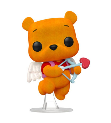 WINNIE THE POOH VALENTINES / WINNIE LOURSON / FIGURINE FUNKO POP / EXCLUSIVE SPECIAL EDITION / FLOCKED