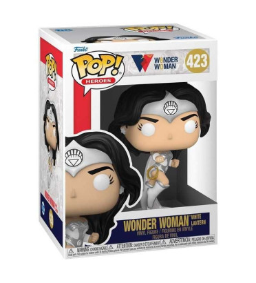 WONDER WOMAN WHITE LANTERN / WONDER WOMAN / FIGURINE FUNKO POP